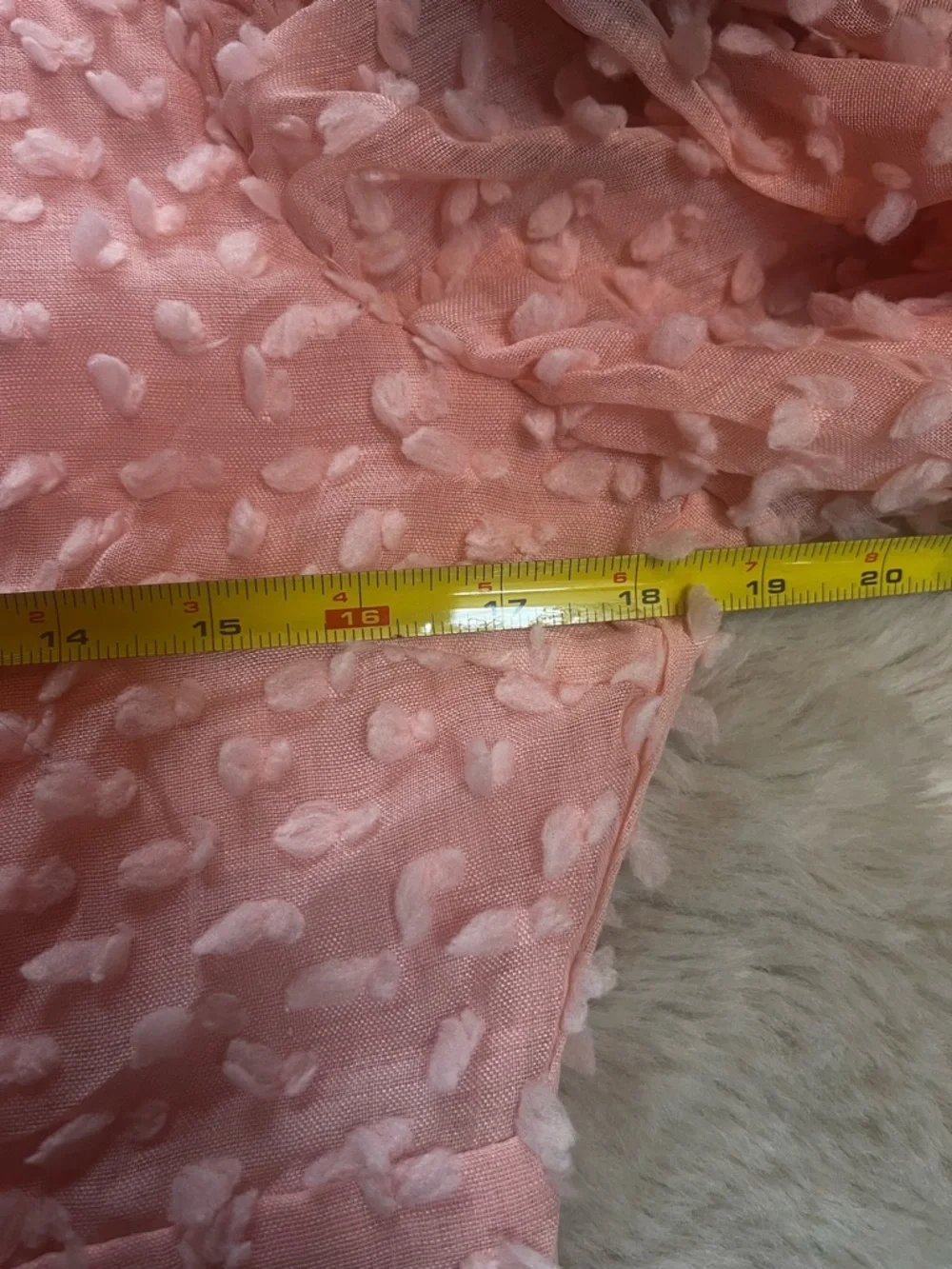 Milkmaid Fairycore Ethereal Chiffon Dainty Feminine Textured Ruffle Boho Dress L - Picture 7 of 10